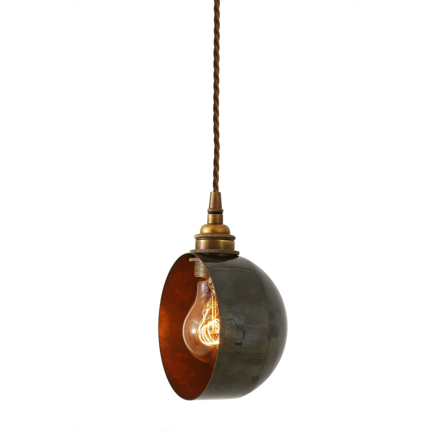 Bogota Modern Brass Pendant