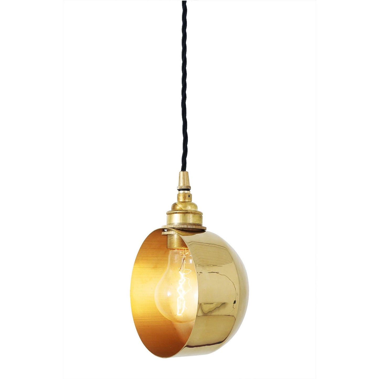 Bogota Modern Brass Pendant