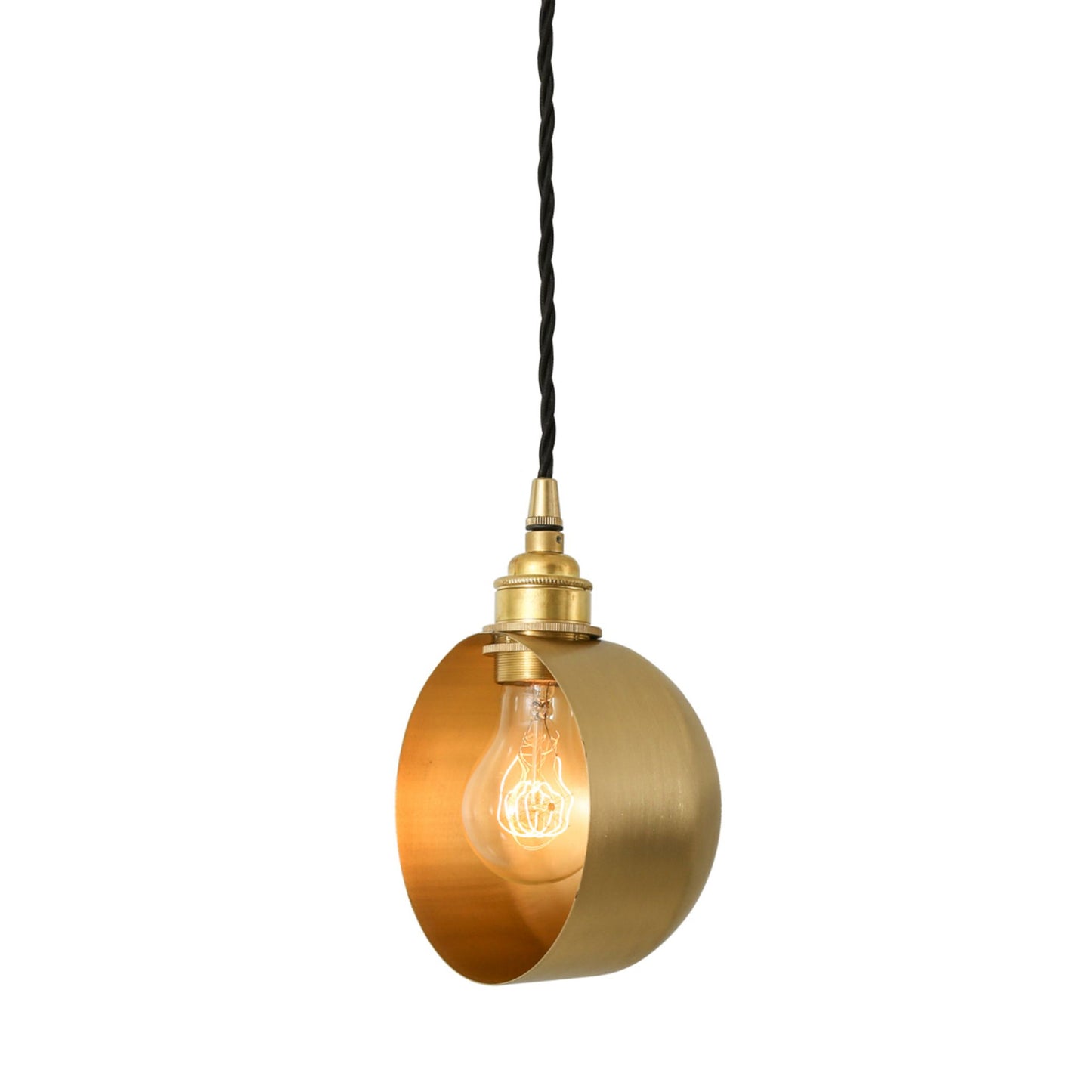 Bogota Modern Brass Pendant