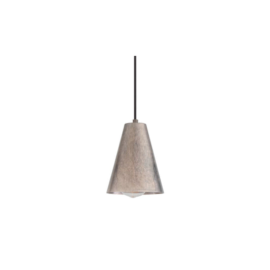 Moya 14cm Modern Brass Cone Pendant