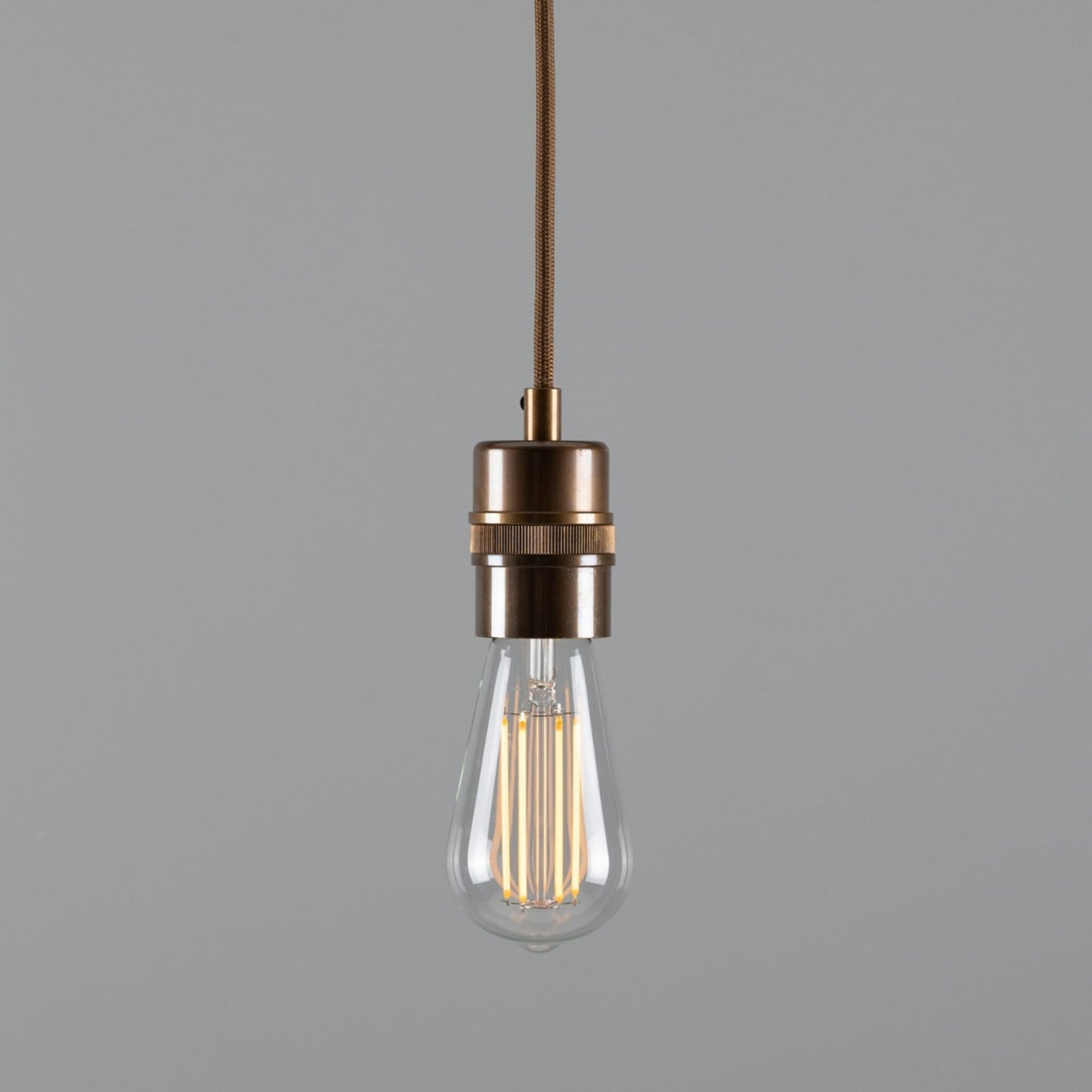 Devon Minimalist Brass Pendant