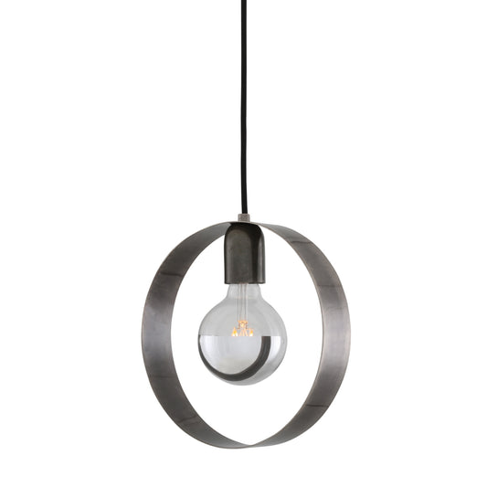 Fossa Modern Circular Brass Pendant