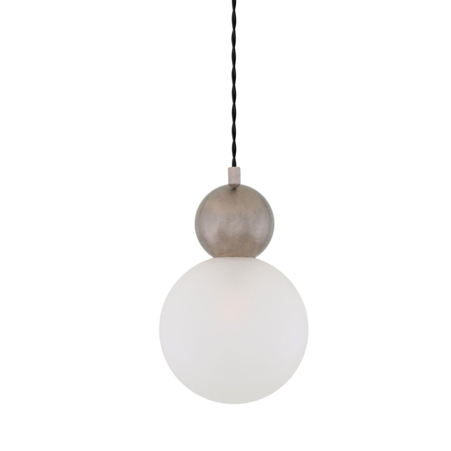 Helena Brass and Glass Ball Pendant