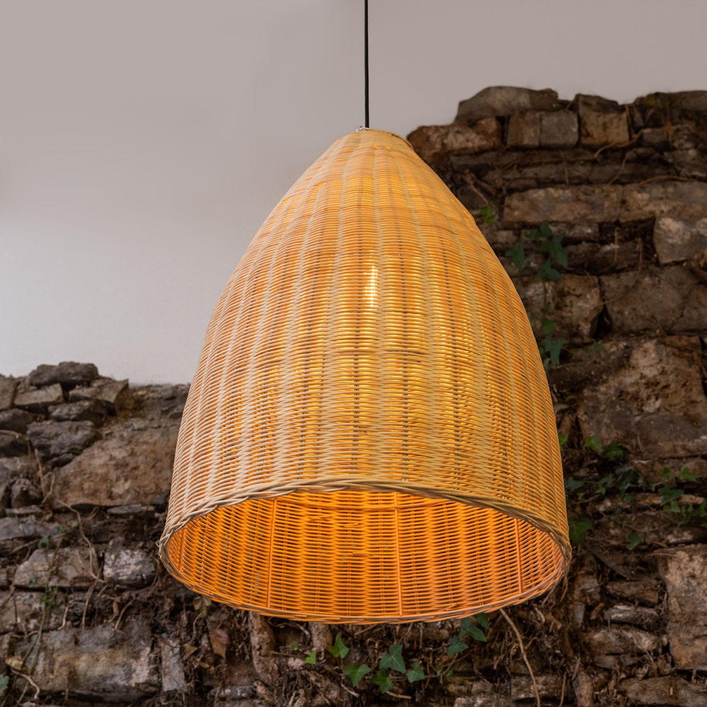 Altus Natural Rattan Pendant