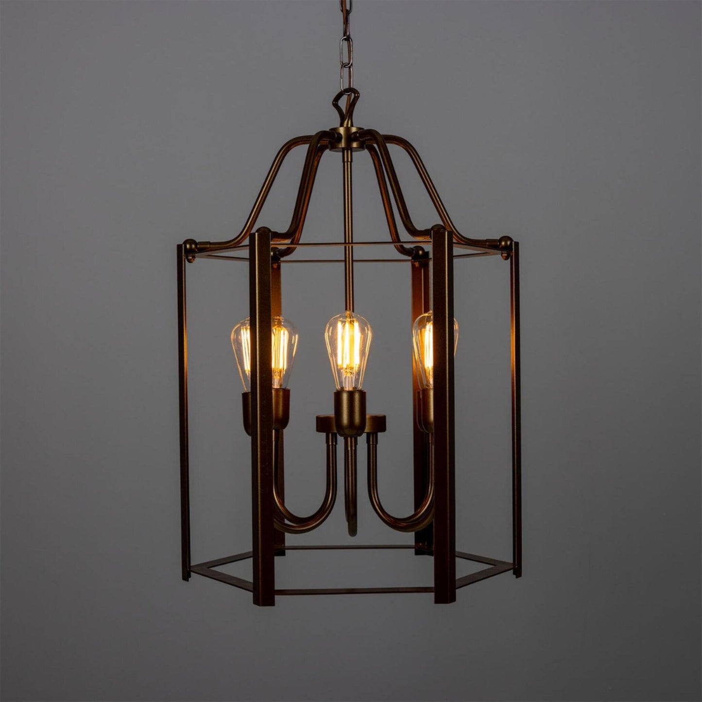 Portroe 4-Light Indoor Hanging Lantern