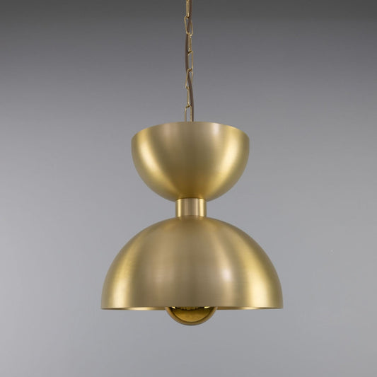 Dallas Modern Brass Dome Pendant