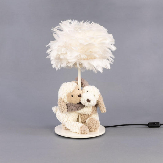 Caldas Teddy Table Lamp in White