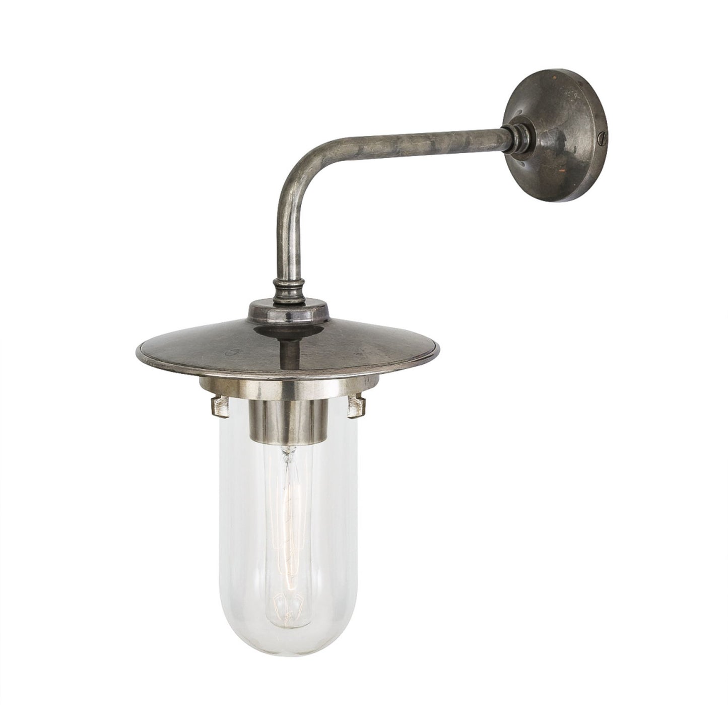 Florin Well Glass Bathroom and Outdoor Wall Light IP65