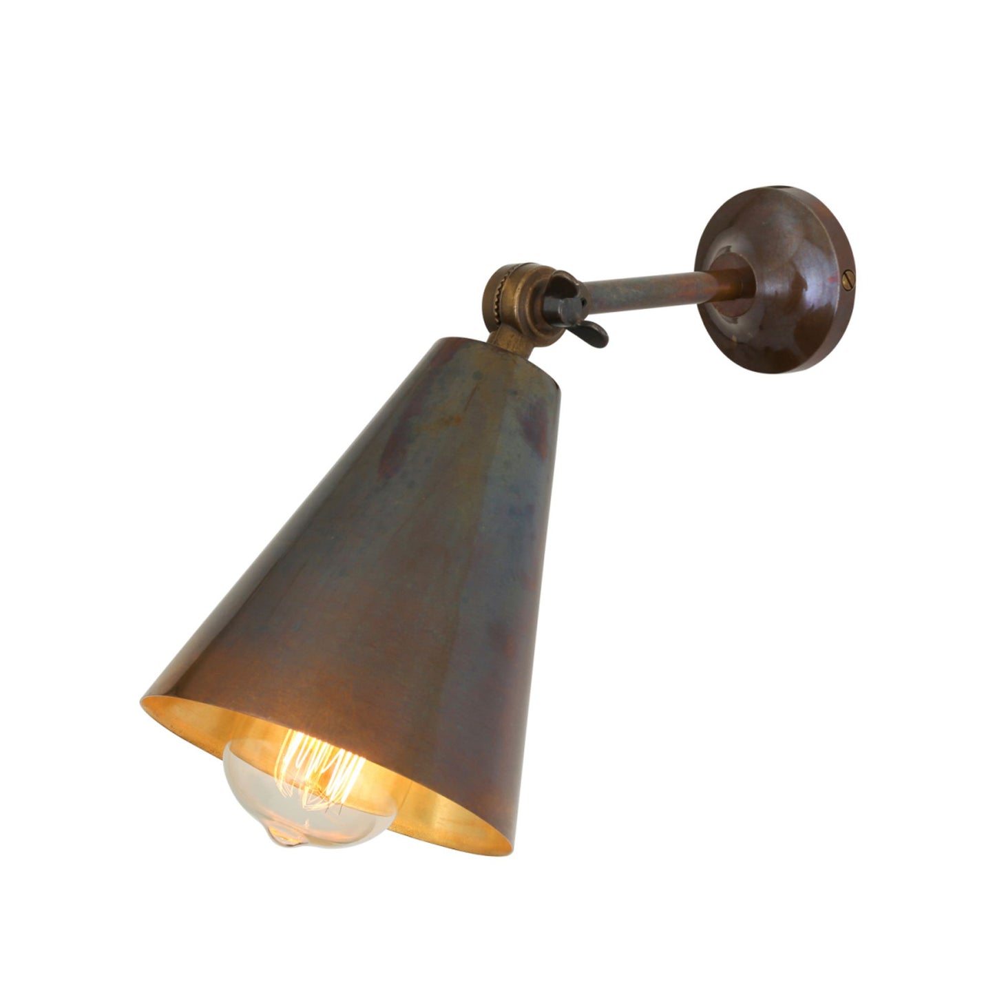 Moya Adjustable Cone Wall Light