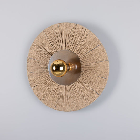 Syracuse Raffia Rope Wall Light