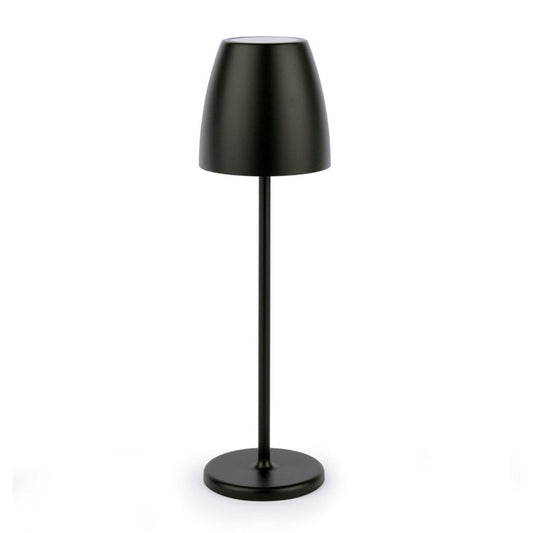 Munich Rechargeable Outdoor Table Lamp in Matt Black