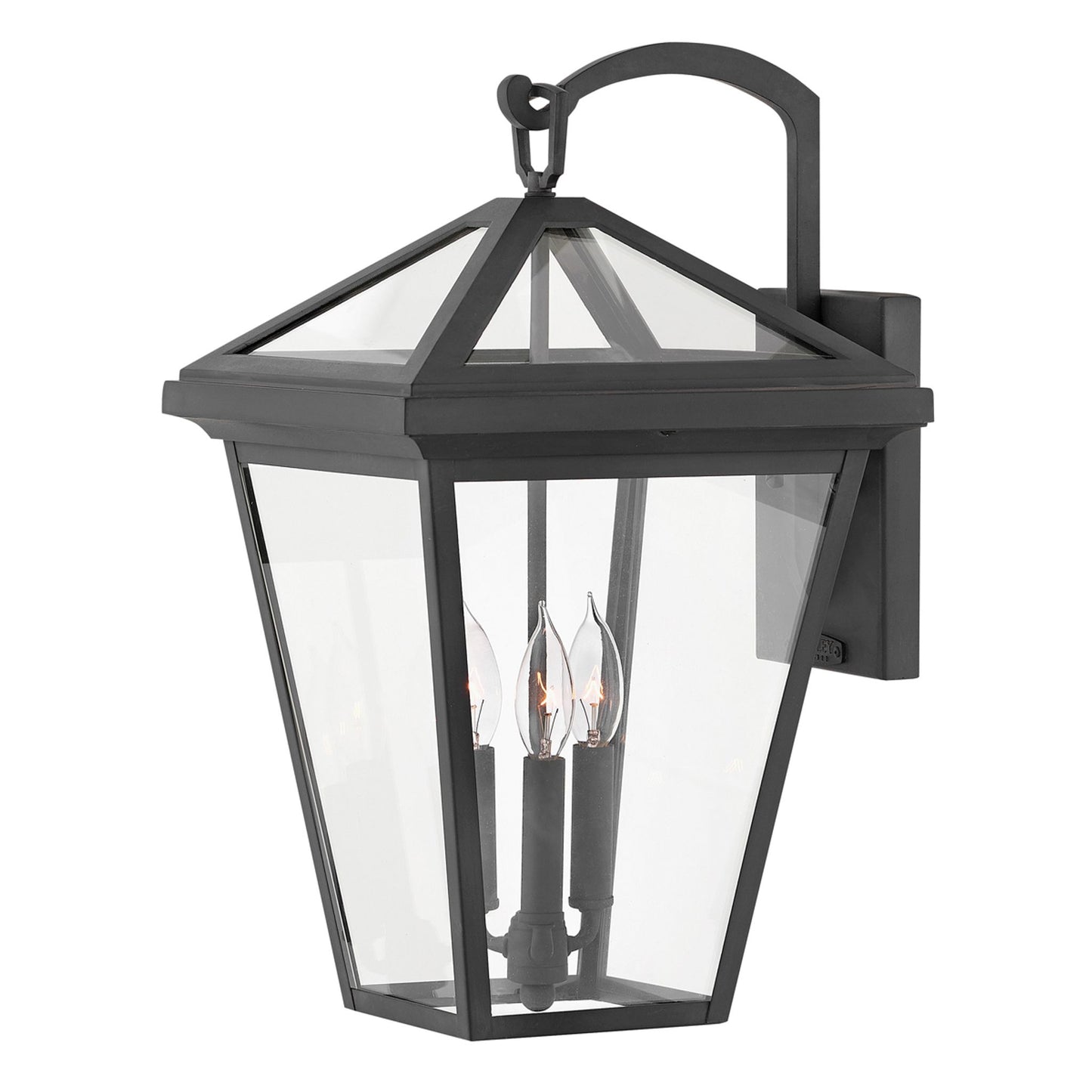 Alford Place Wall Lantern in Museum Black