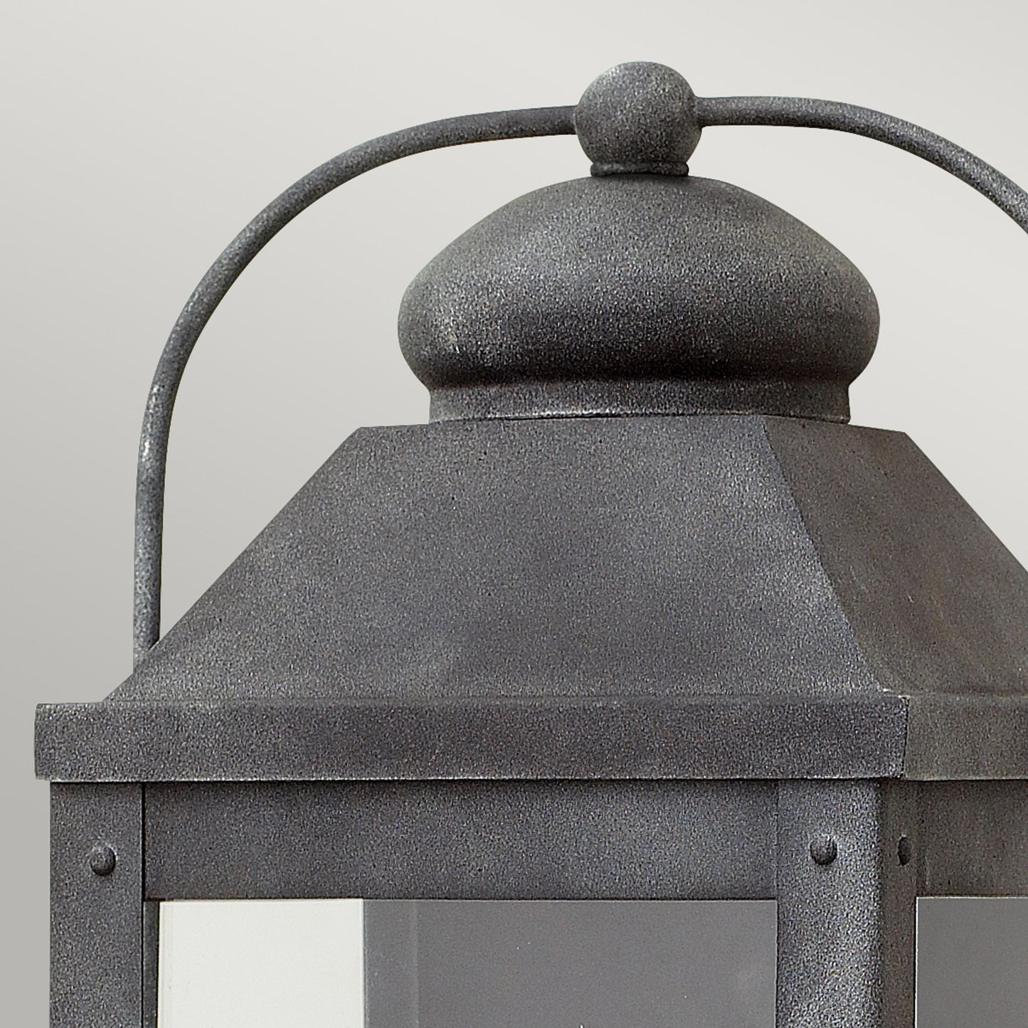 Anchorage 2-Light Wall Lantern in Aged Zinc