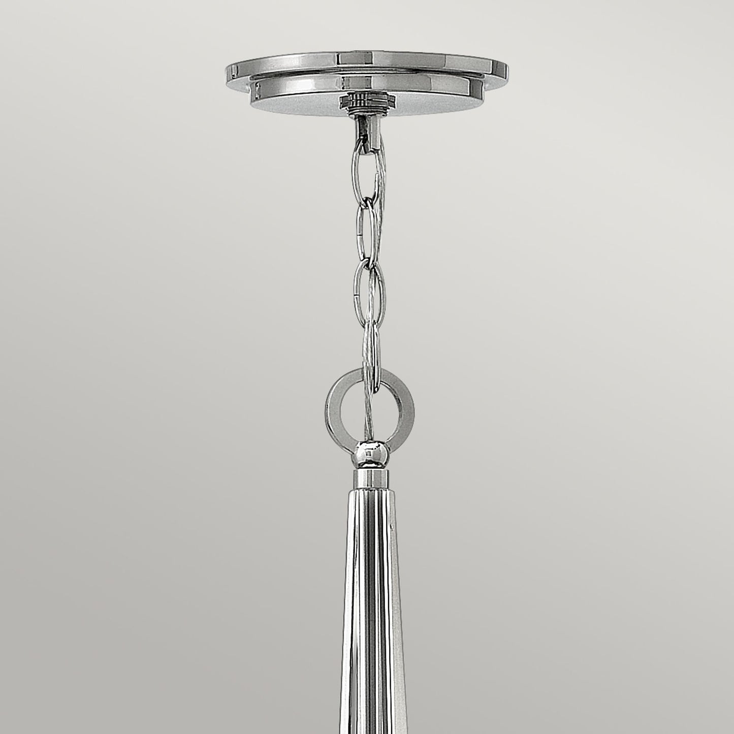 Ascher 3-Light Pendant in Polished Nickel