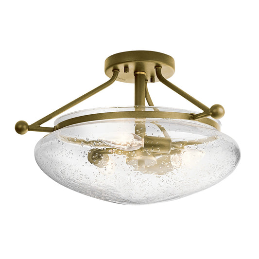 Belle 3-Light Semi-Flush Mount