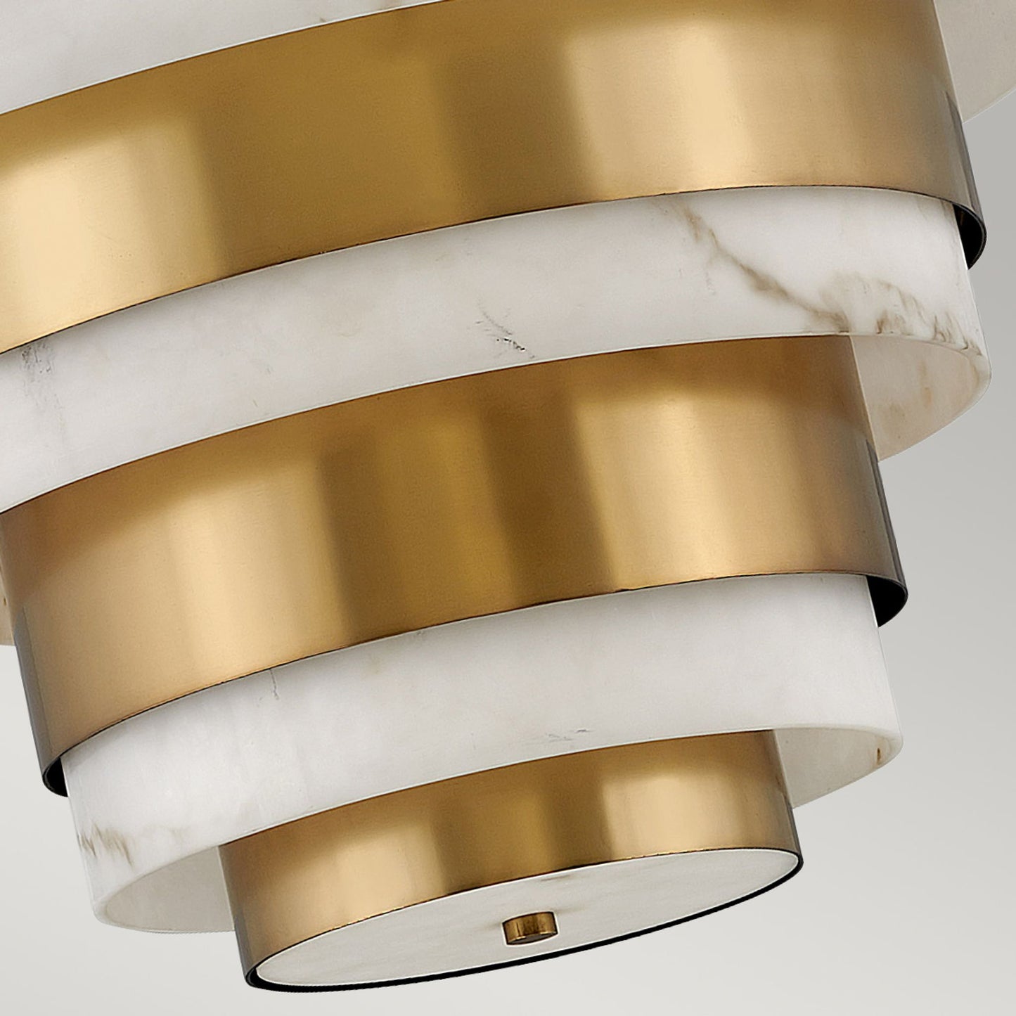 Echelon 8-Light Pendant in Heritage Brass