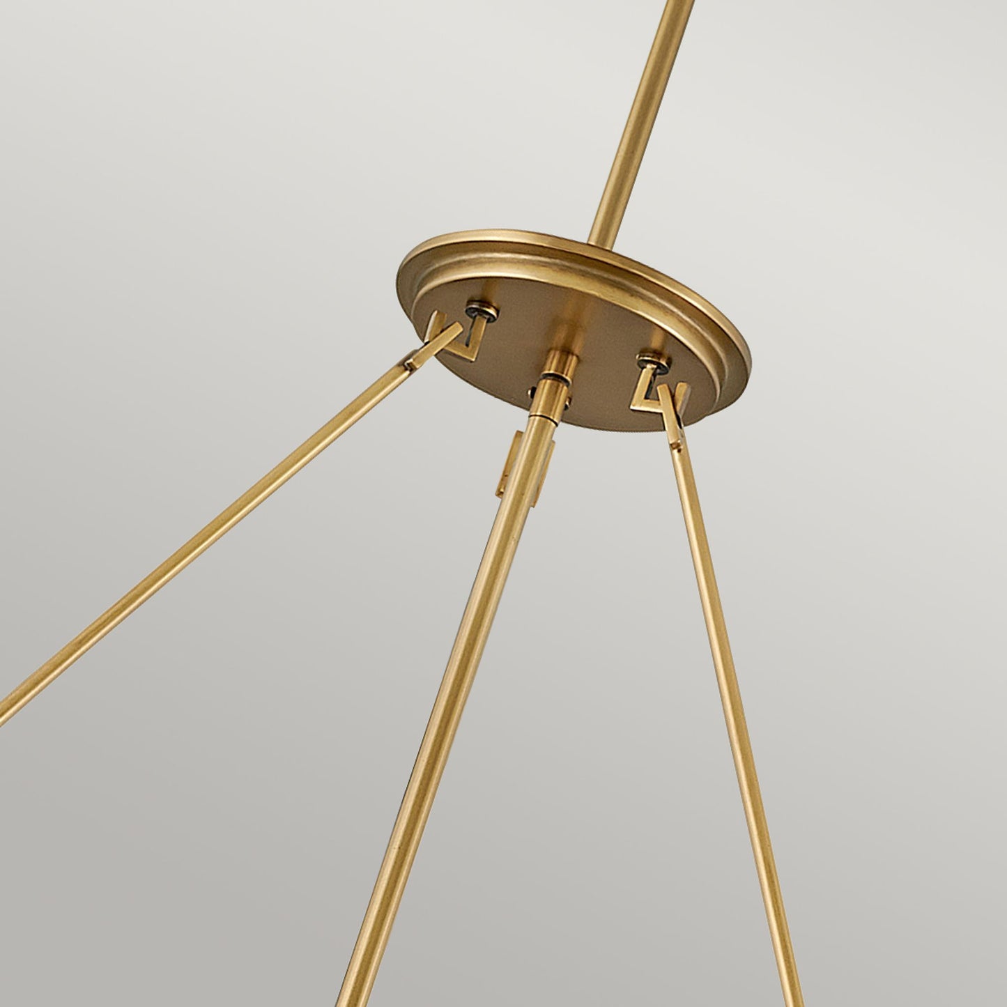 Echelon 8-Light Pendant in Heritage Brass