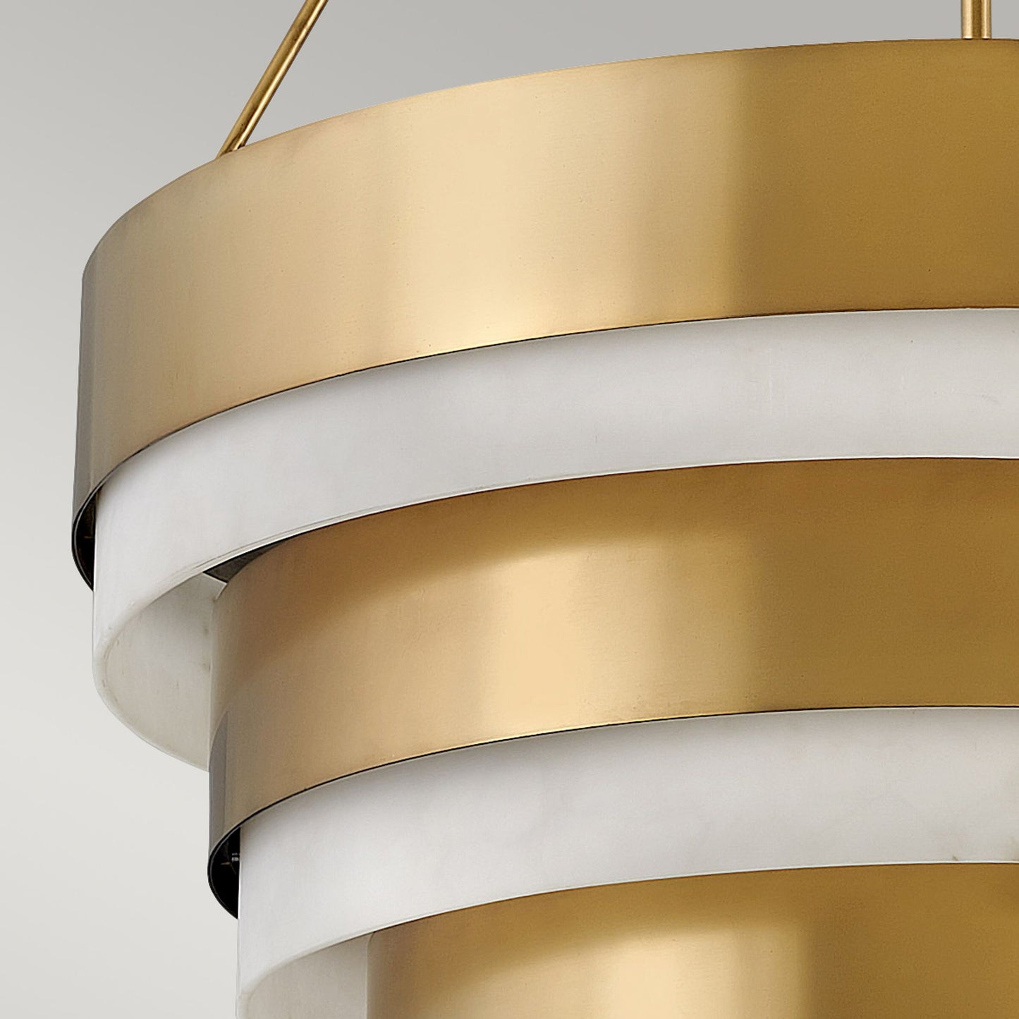 Echelon 8-Light Pendant in Heritage Brass