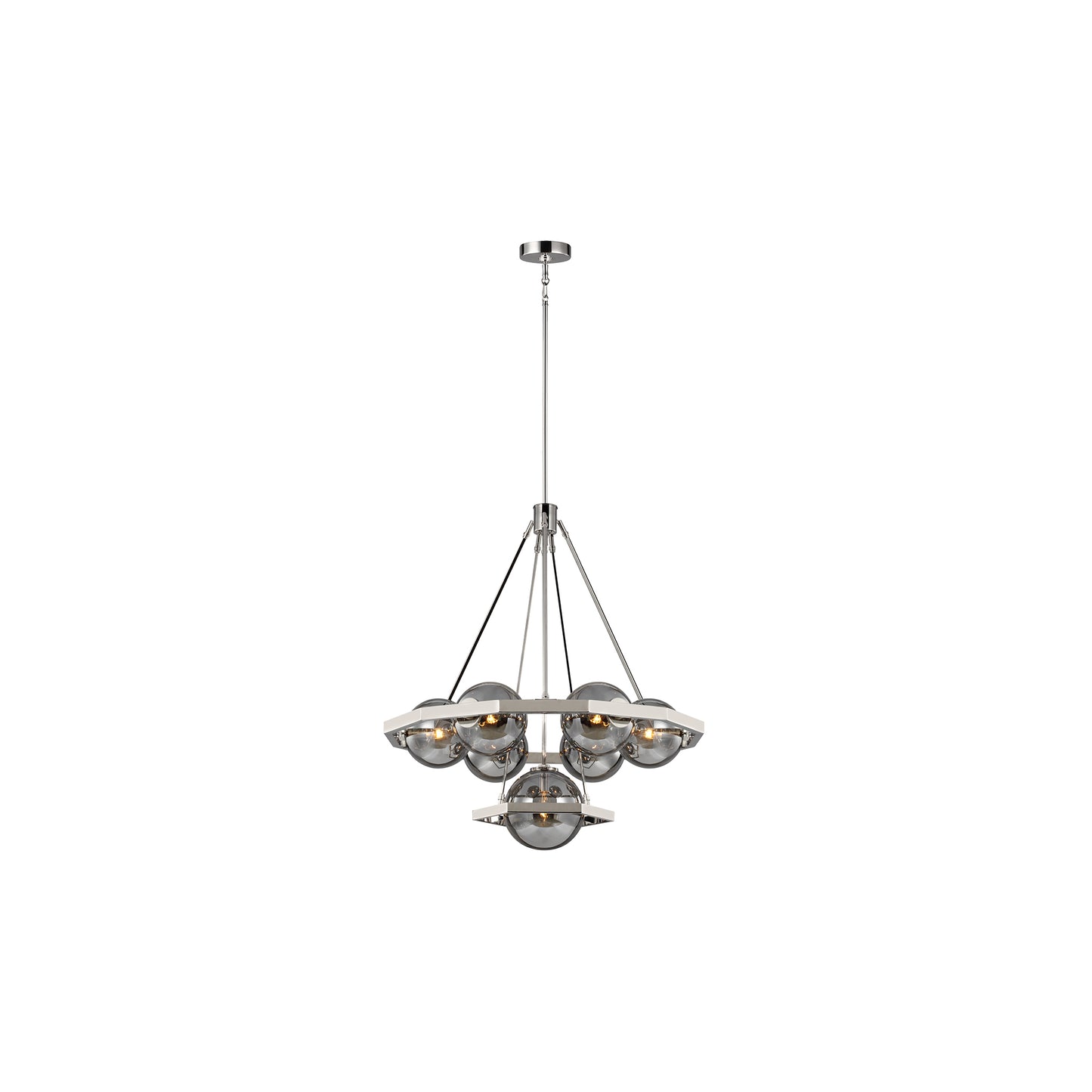 Harper 7-Light Pendant in Polished Nickel