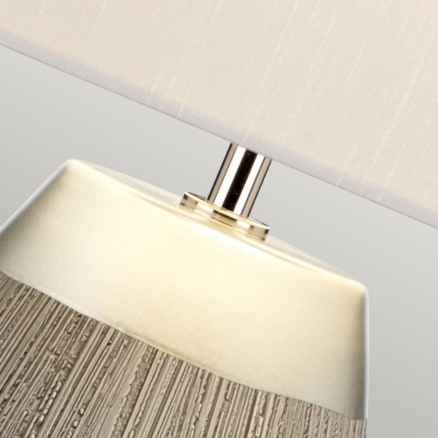 Harrow 1-Light Table Lamp in Silver