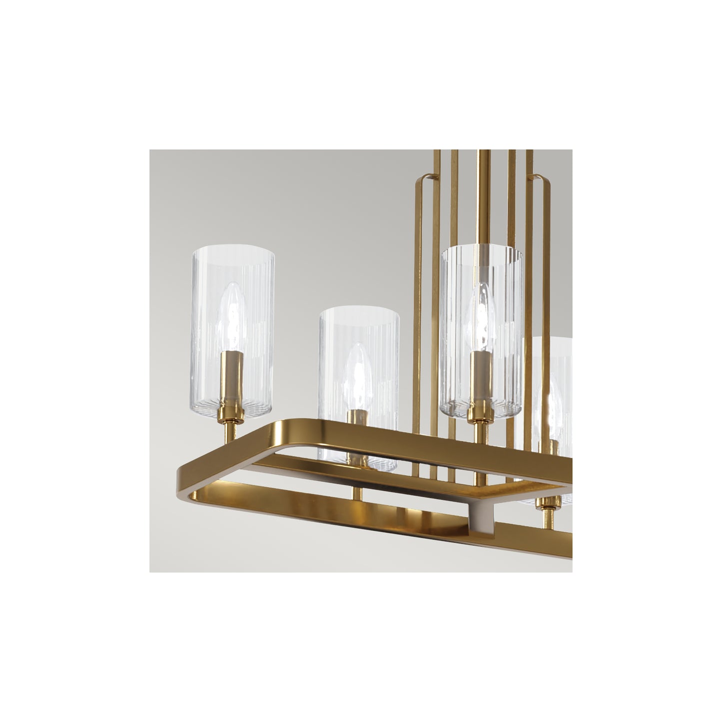 Kimrose 10-Light Linear Chandelier Pendant