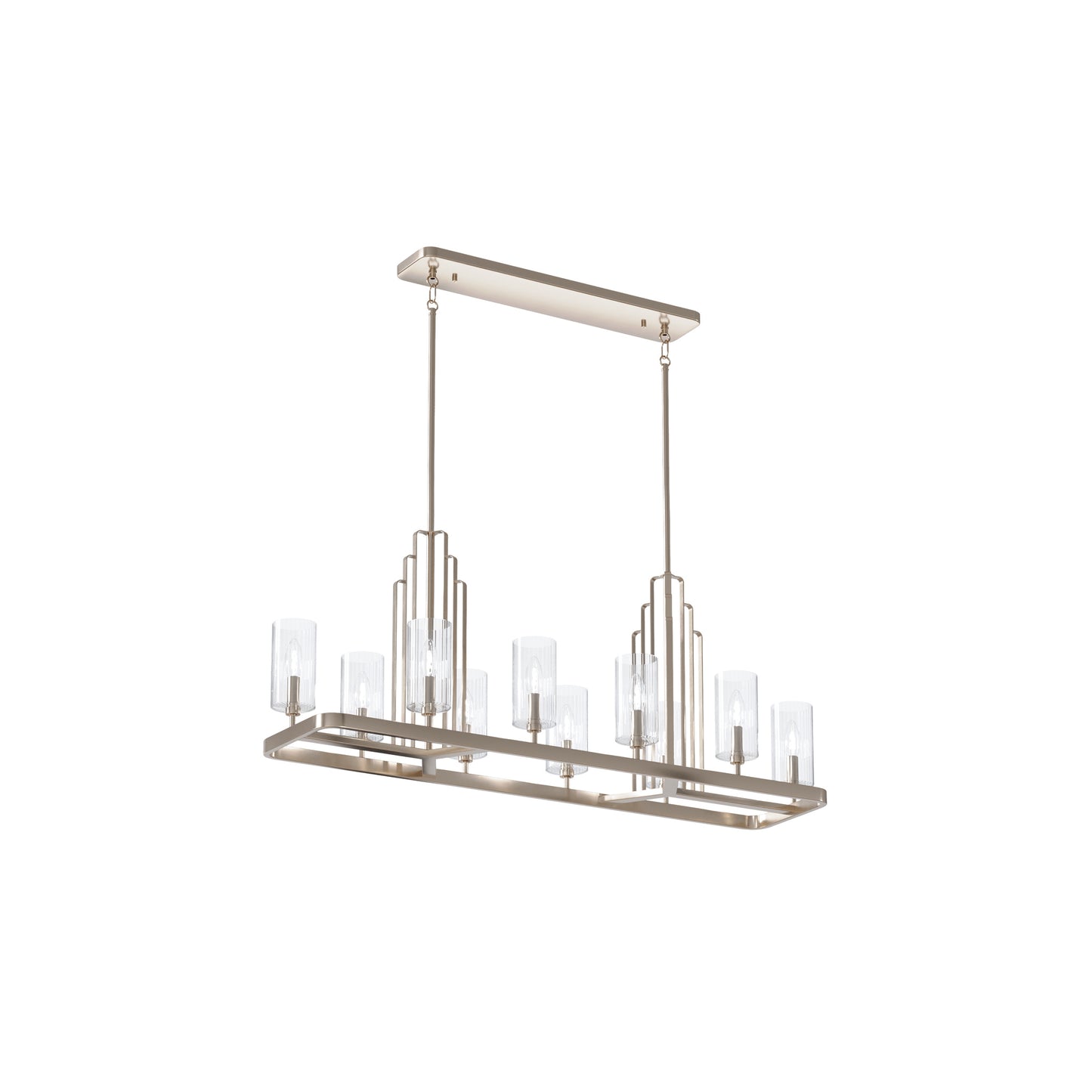 Kimrose 10-Light Linear Chandelier Pendant