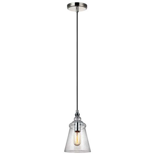 Loras 1-Light Mini Pendant in Chrome