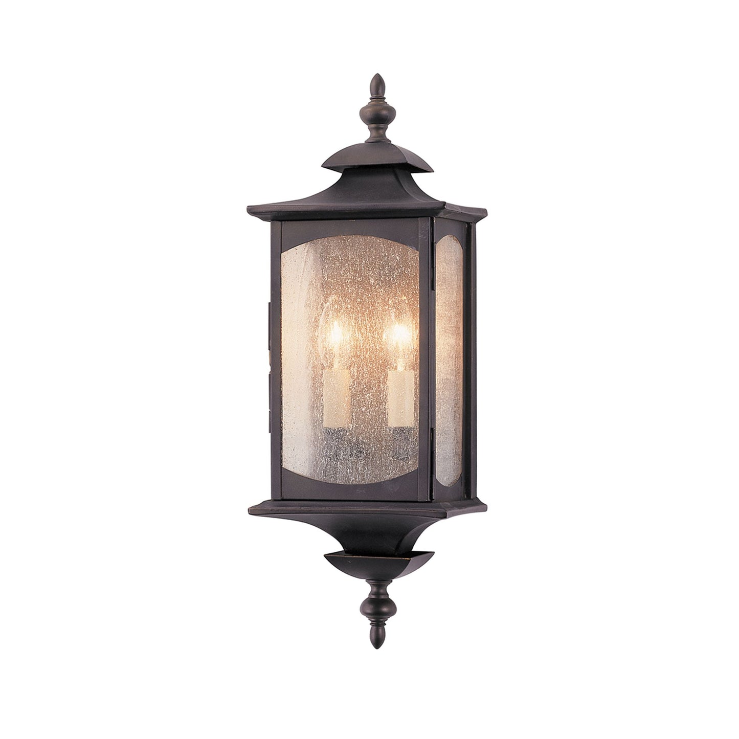 Market Square 2-Light Wall Light in Oil Rubbed Bronze