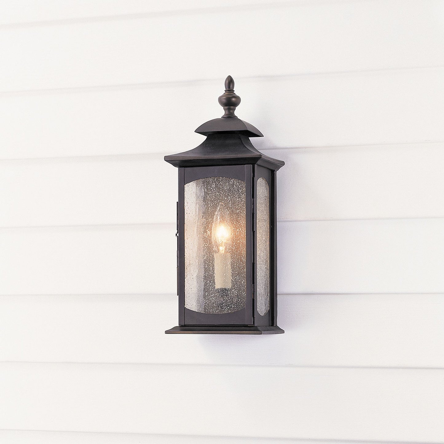 Market Square 1-Light Wall Light in Oil Rubbed Bronze