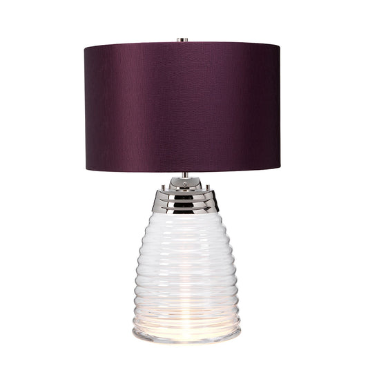 Milne Table Lamp in Polished Nickel