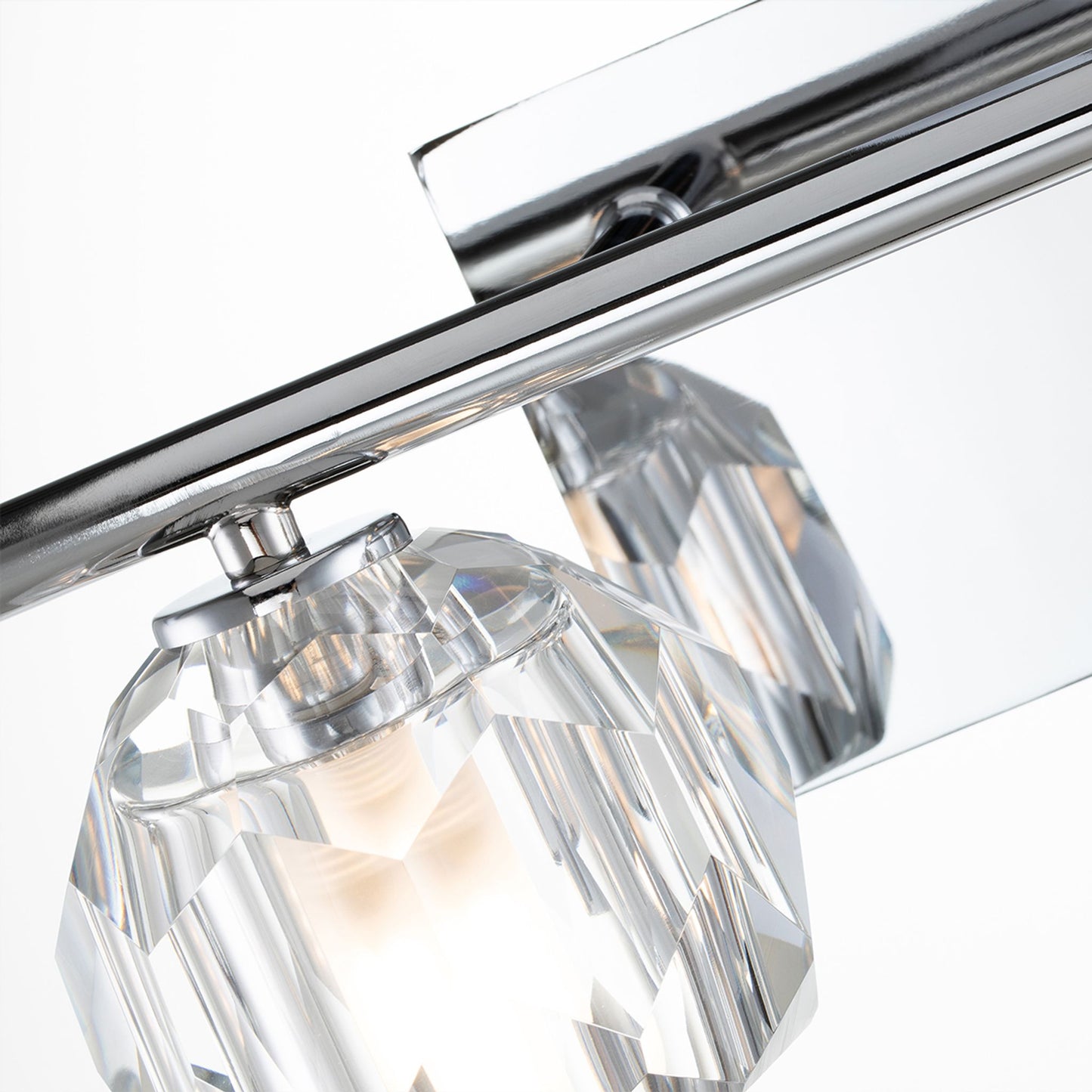 Regalia 2-Light Wall Light in Polished Chrome