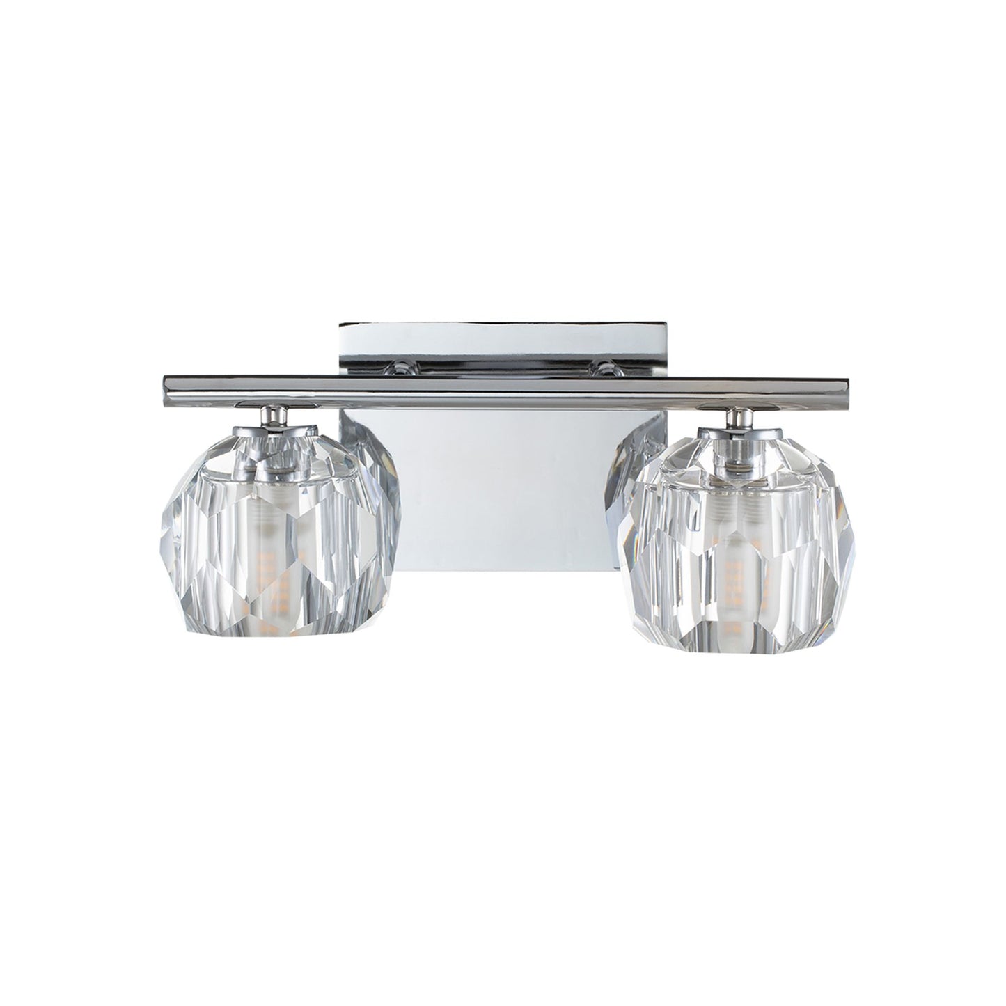 Regalia 2-Light Wall Light in Polished Chrome