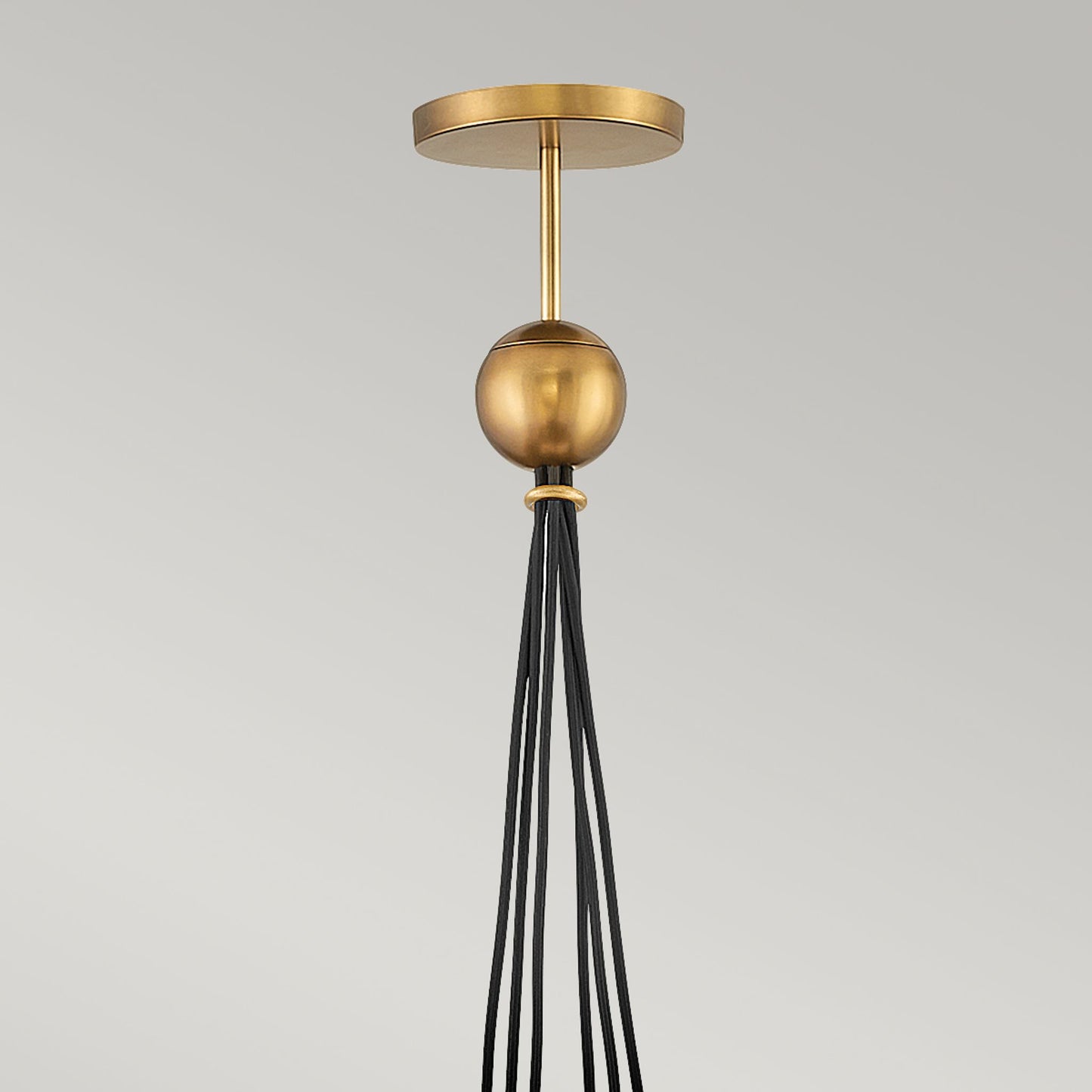 Skye 6-Light Pendant in Heritage Brass