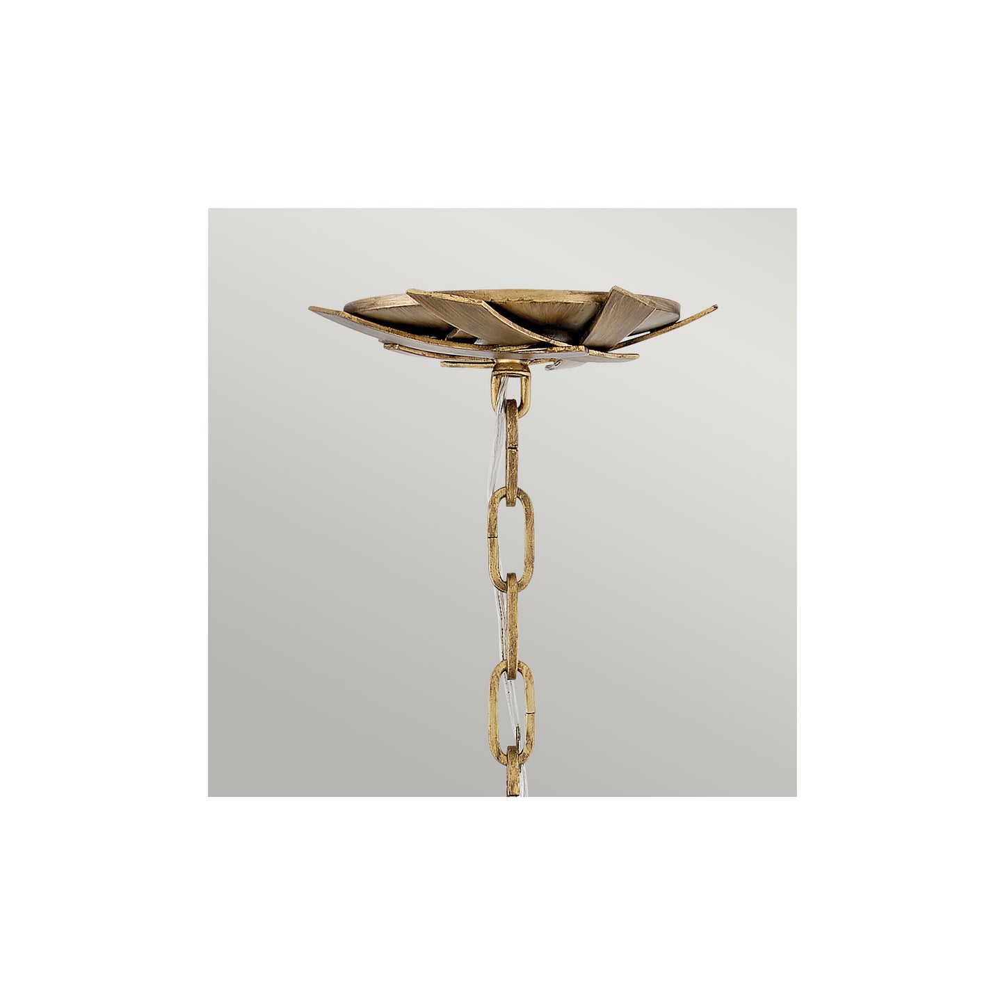 Vida 13-Light Pendant in Burnished Gold