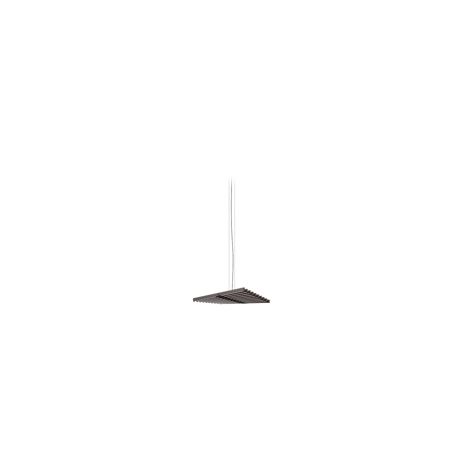 Rhythm Horizontal Small Ten-Light LED Pendant