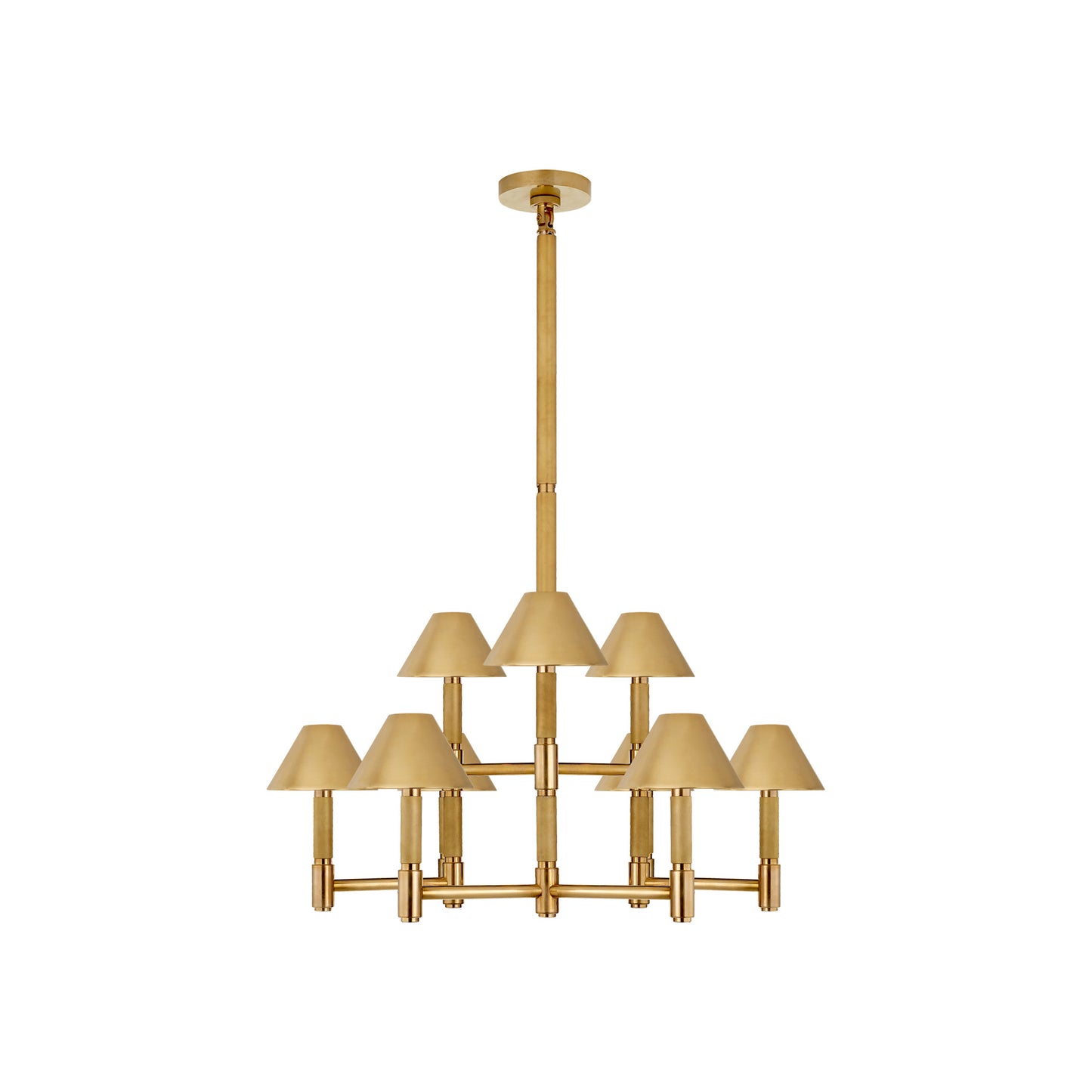 Barrett Medium Knurled Chandelier