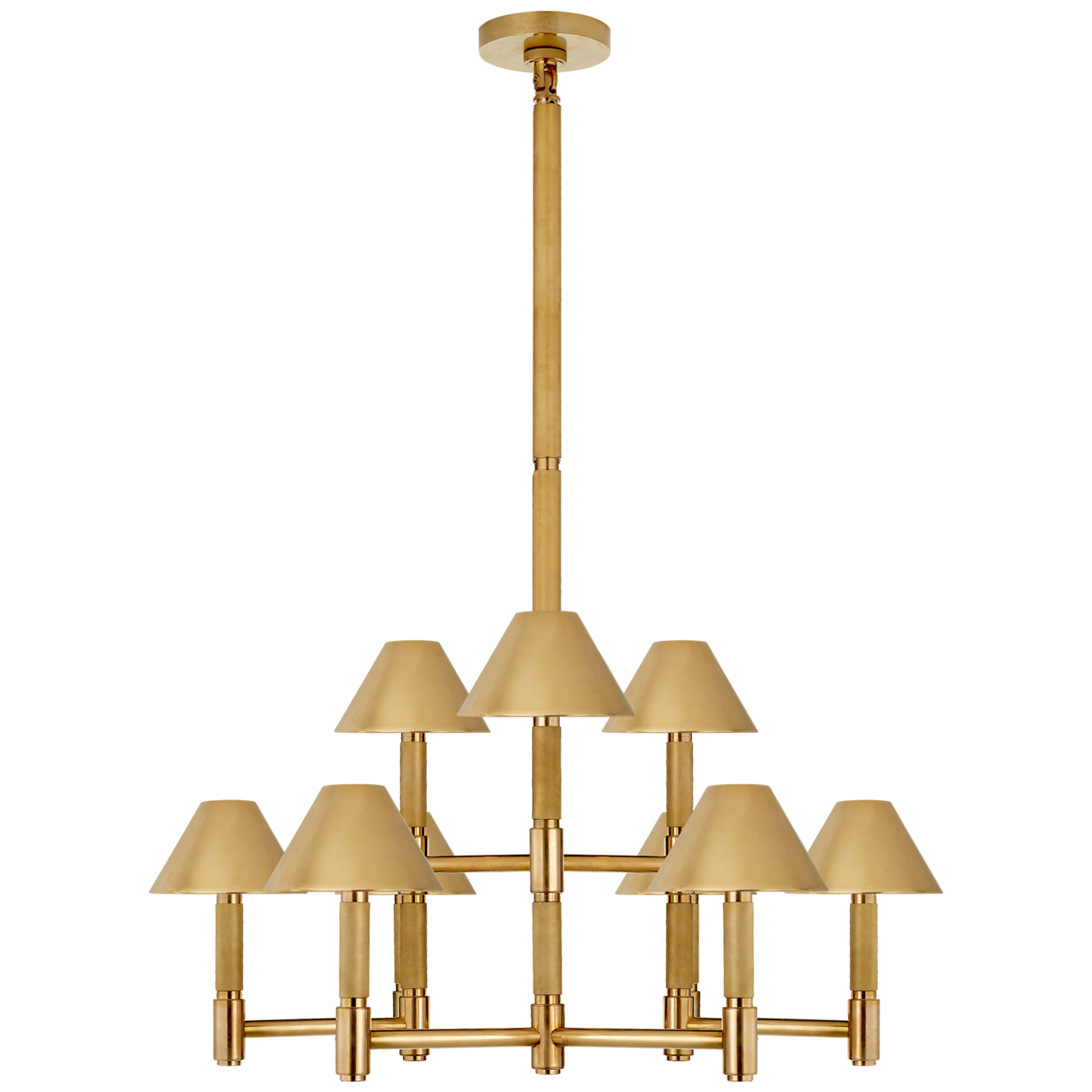 Barrett Medium Knurled Chandelier