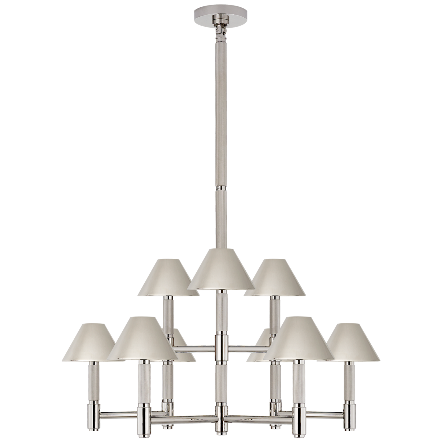 Barrett Medium Knurled Chandelier