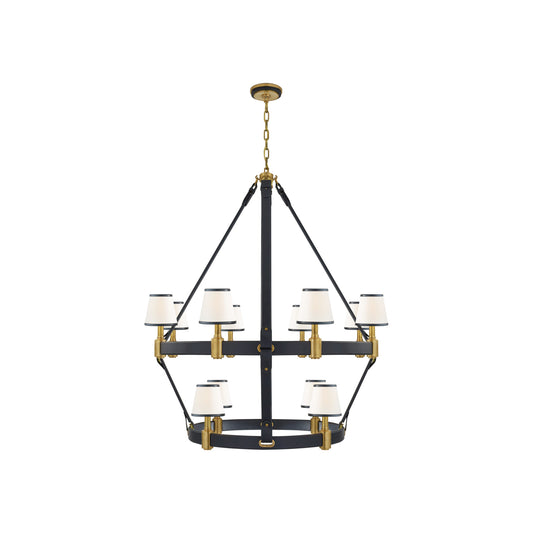 Riley Large Two Tier Chandelier