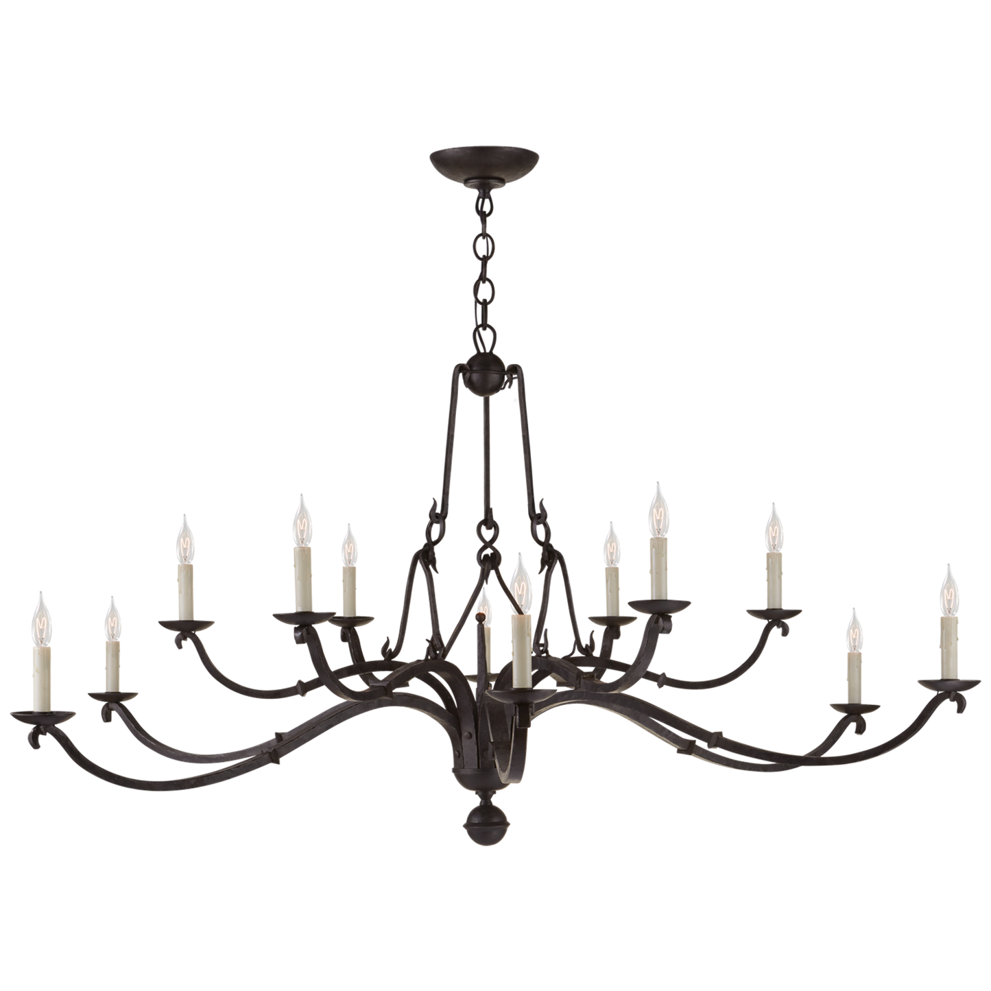 Allegra Large Two-Tiered Chandelier