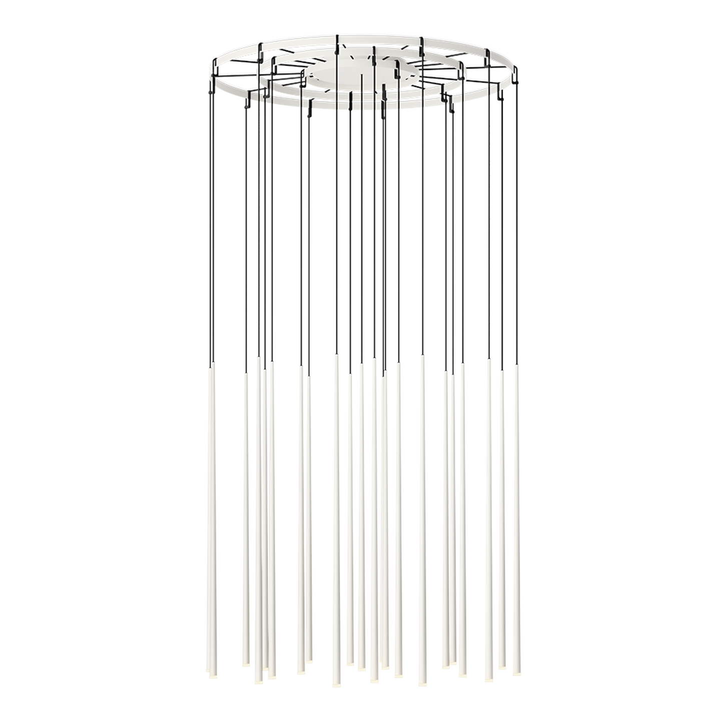 Slim 0940 22-Light Round LED Pendant