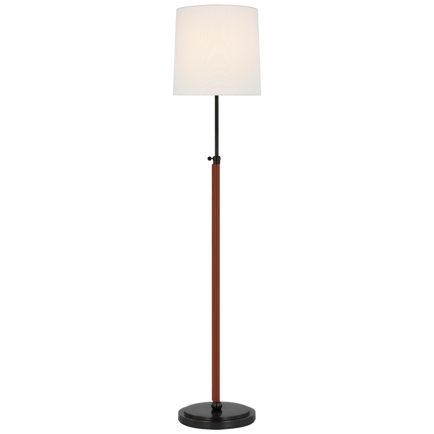 Bryant Wrapped Floor Lamp with Linen Shade