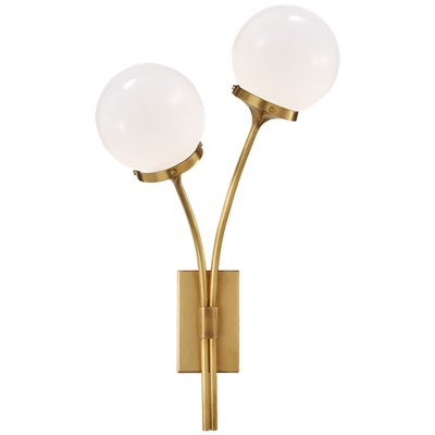 Galit Brass Dish Wall Light – Asher + Rye