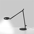 Artemide Demetra 2700K LED Table Lamp with Table Base in Opaque Black