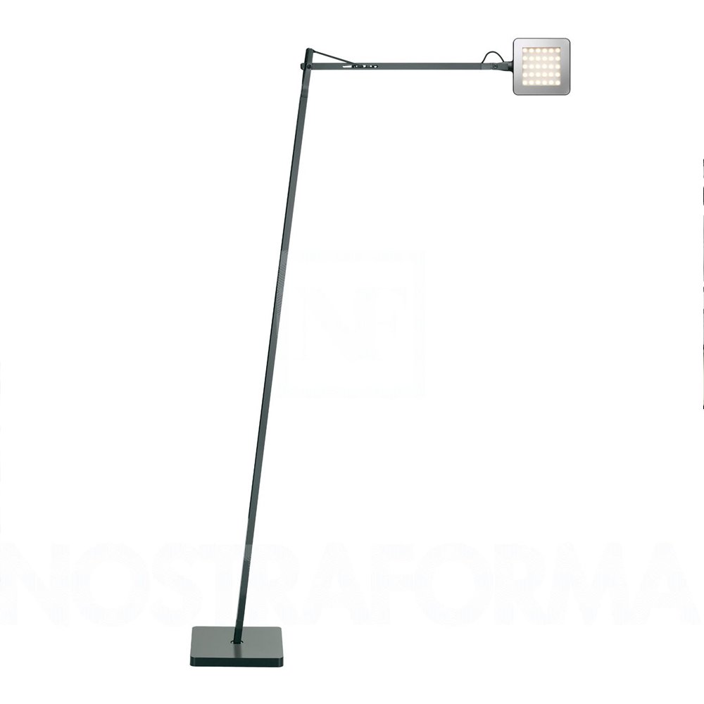 Flos Kelvin Adjustable Aluminium LED Floor Lamp with Direction